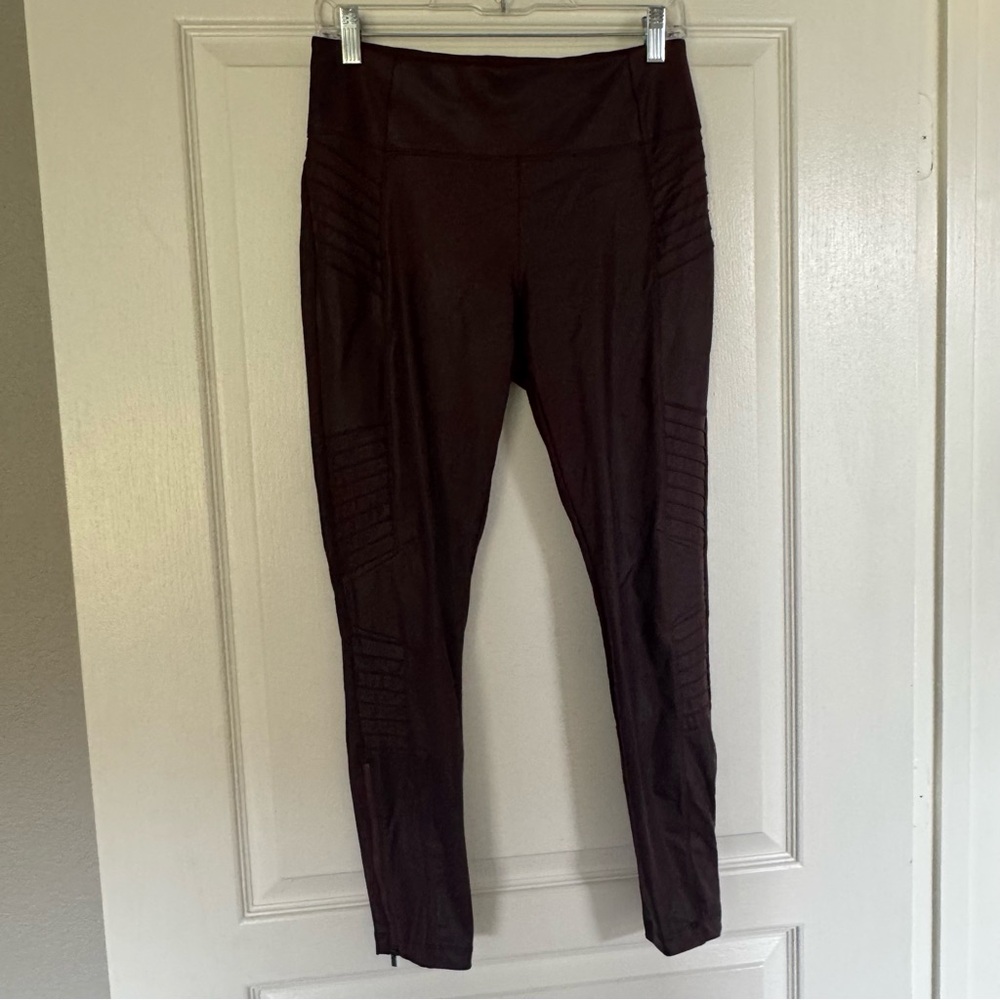 Athleta Delancey Gleam Moto Tight